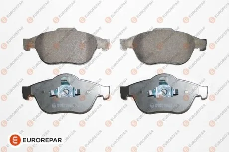 Колодки гальмівні дискові (комплект 4 шт) EUROREPAR 1617257680