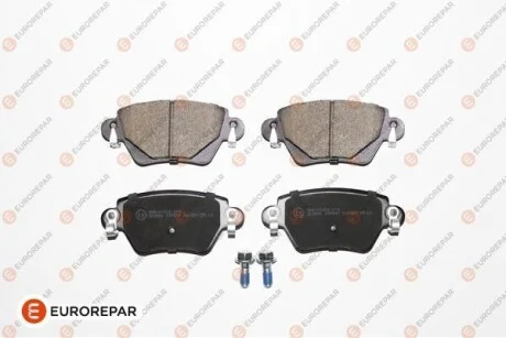 Колодки тормозные дисковые (комплект 4 шт) EUROREPAR 1617262080