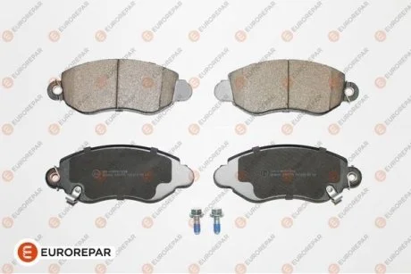 Колодки тормозные дисковые (комплект 4 шт.) EUROREPAR 1617263880