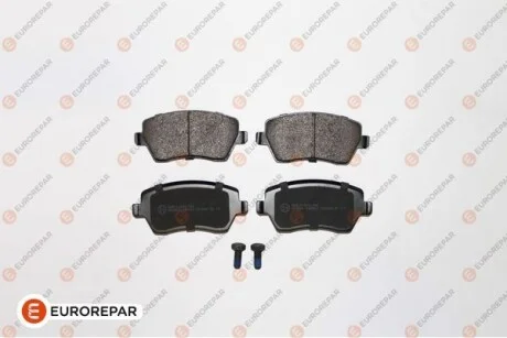 Колодки тормозные дисковые (комплект 4 шт) EUROREPAR 1617266380