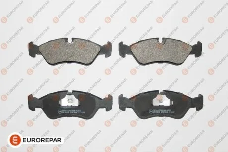 Колодки тормозные дисковые (комплект 4 шт) EUROREPAR 1617267280