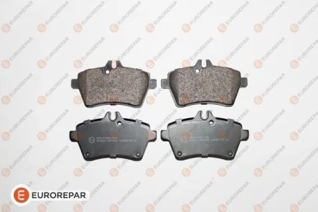 Гальмівні колодки пер. MB W169/W245 04-12 EUROREPAR 1617270980