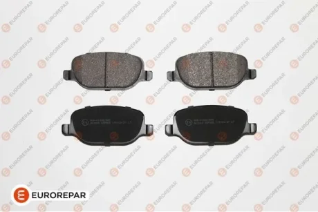 Гальмівні колодки зад. Alfa Romeo 159 05-11 (TRW) (116.7x49.9x17.5) EUROREPAR 1617280680