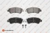Колодки тормозные передн (комплект) Citroen C3 Eurorepar EUROREPAR 1617282980 (фото 1)