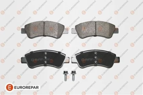 Колодки тормозные передн (комплект) Citroen C3 EUROREPAR 1617282980