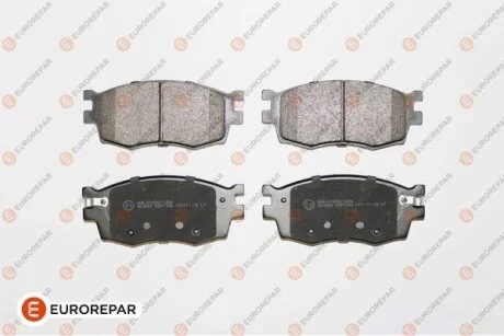 Гальмівні колодки пер. Hyundai Accent/Kia Rio 05- (mando) EUROREPAR 1617285580