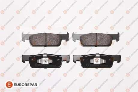 Колодки тормозные дисковые (комплект 4 шт) EUROREPAR 1623056780