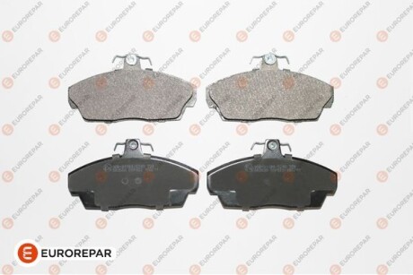 Колодки тормозные дисковые (комплект 4 шт) EUROREPAR 1623059880
