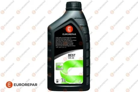 Масло моторное Eurorepar Best 5w-40, 1л EUROREPAR 1635764080