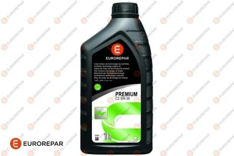 Масло моторное Eurorepar Premium C2 5w-30, 1л. EUROREPAR 1635764480