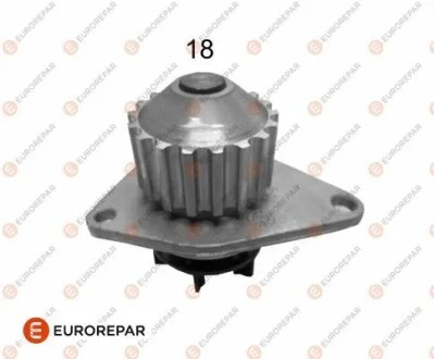 Насос водяной (Помпа) Citroen Nemo/Peugeot Bipper 1.4 i 75 (TU3A) Eurorepar EUROREPAR 1637171380