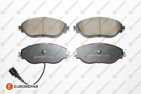 Колодки тормозные передние EUROREPAR 1639373480