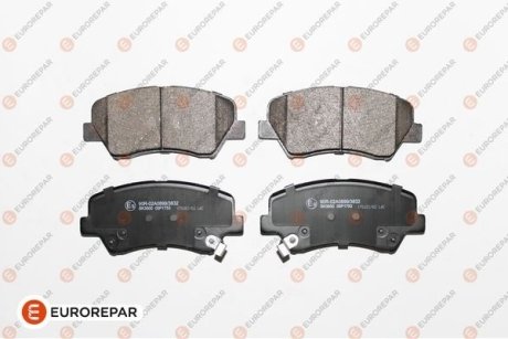 Комплект тормозных колодок EUROREPAR 1675991380