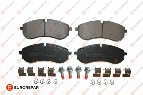 КОЛОДКИ ГАЛЬМ. ЗАДН. EUROREPAR 1689800980