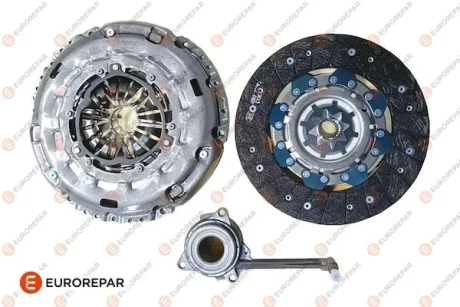 Комплект зчеплення з вижимним Caddy 2.0TDI 04-/Golf V/Passat 05- (240mm) EUROREPAR 1690521780