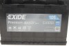 АКБ 6СТ-105 R+ (пт850) (необслуж)(315х175х205) Premium EXIDE EA1050 (фото 3)