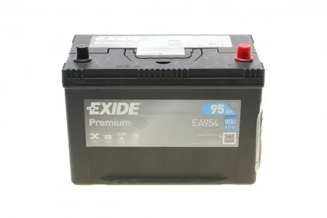 АКБ 6СТ-95 R+ (пт800) (необслуж) Asia Premium Exide EXIDE EA954