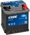 Стартерная батарея (аккумулятор) EXIDE EB440 (фото 2)