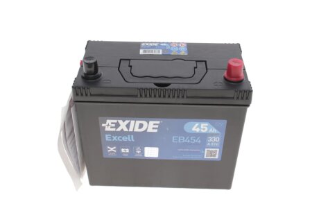Стартерная батарея (аккумулятор) EXIDE EB454