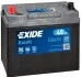 Стартерная батарея (аккумулятор) EXIDE EB455 (фото 2)