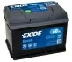 Стартерная батарея (аккумулятор) EXIDE EB602 (фото 2)