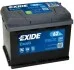 АКБ 6СТ-62 R+ (пт540) (необслуж) EXCELL Exide EXIDE EB620 (фото 2)