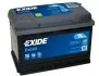 Стартерная батарея (аккумулятор) EXIDE EB741 (фото 2)