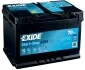 Стартерна батарея (акумулятор) EXIDE EK700 (фото 2)