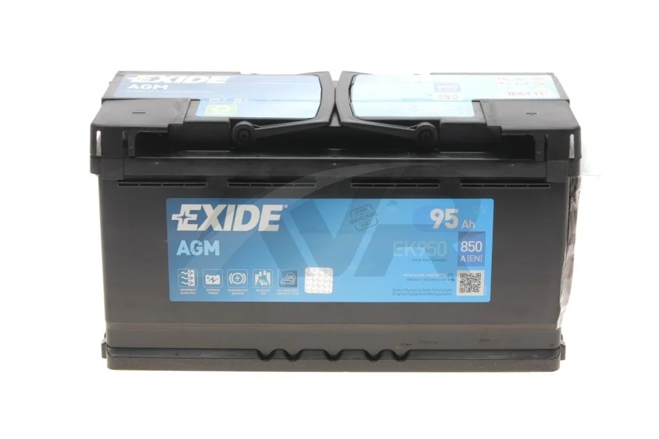 Стартерная батарея (аккумулятор) EXIDE EK950 (фото 1)