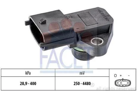 Датчик тиску повітря FACET 10.3249