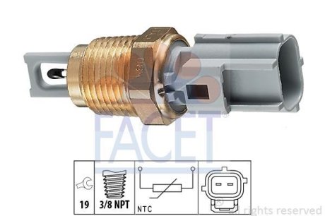 Датчик температури FACET 104004