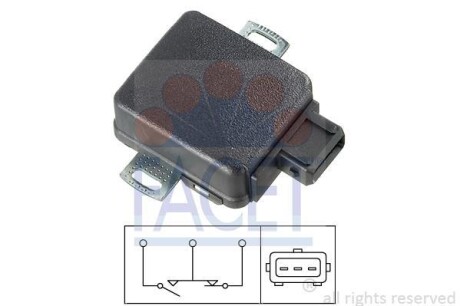 ДАТЧИК ДРОСЕЛЬНОЙ ЗАЛИШКИ FACET 10.5066