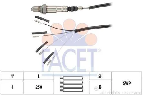 Лямбда зонд FACET 108240