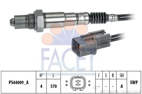 Датчик кислорода (лямбда-зонд) Hyundai Elantra 1.6 (11-15) (10.8346) Facet FACET 108346