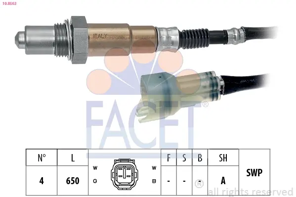 Лямбда-зонд FACET 10.8563 (фото 1)
