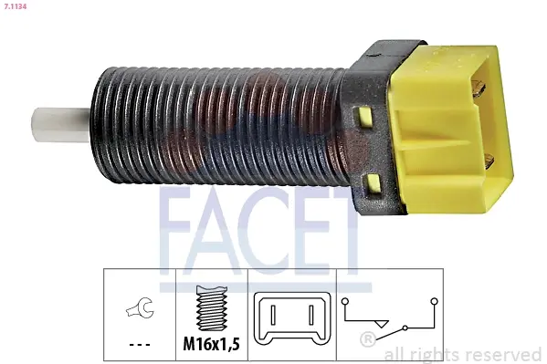 Датчик стоп-сигналу Renault Laguna (93-) (7.1134) Facet FACET 71134 (фото 1)