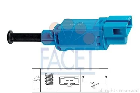 Датчик стоп-сигнала T4 95-03/Sharan 96-00/Passat 93-97 Facet FACET 7.1142