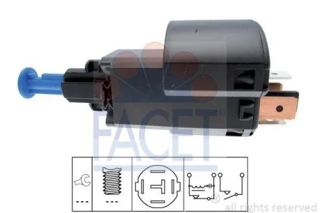 Датчик стоп-сигнала Opel Vectra (95-) (7.1181) Facet FACET 71181