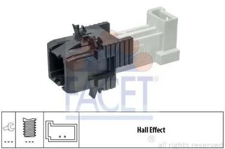 Датчик стоп-сигнала BMW 1/3/4/5/7/X1/X5 (10-) Facet FACET 7.1312
