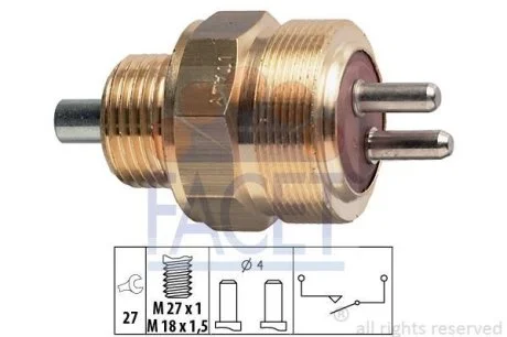 Датчик заднего хода MB Sprinter (903/904) 2.3/2.9 97-06 (7.6147) Facet FACET 76147