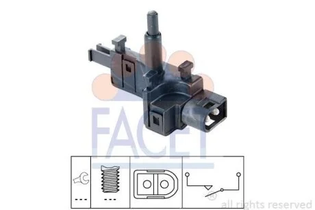 Датчик заднего хода Mercedes Benz W124/202/210 (88-) (7.6165) Facet FACET 76165