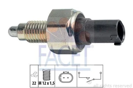 Датчик заднего хода MB A(W168.169) 97-12/ B(W245) 05-11/ Vaneo 02-05 (7.6252) Facet FACET 76252