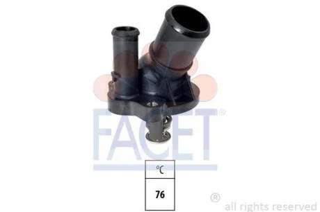 Термостат Transit 2.3 16V 06-14/Mondeo/Mazda 3, 6 1.8-2.3i 00- (82C) (7.8756) Facet FACET 78756