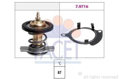 Термостат T5 2.5TDI 03- (7.8820) Facet FACET 78820