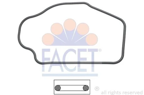 Кільце ущільнювача термостата Opel Astra h 2.0 (04-10) (7.9552) Facet FACET 79552