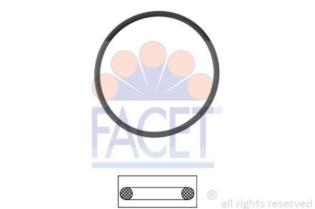 Фото 1 - прокладка термостата FACET 7.9575 Прокладка термостата FACET 7.9575 (фото 1)
