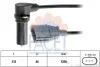 Датчик оборотов коленвала Skoda FABIA, OCTAVIA/VW BORA,CADDY II,GOLF IV,POLO 1.9D 95-10 (9.0391) Facet FACET 90391 (фото 1)