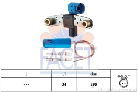 Датчик положення колінвалу Clio II (98-)/Kangoo (97-) 1.4/1.6 Facet FACET 90545K