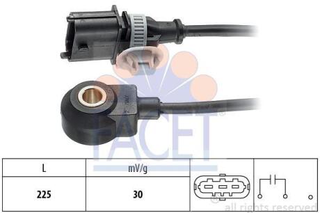 Датчик детонації FACET 9.3034