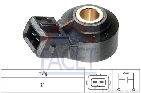 Датчик детонації Duster (15-)/Megane IV (15-) 1.6 16V Facet FACET 93143